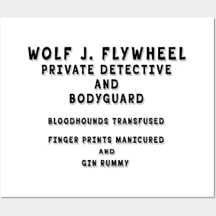 Wolf J. Flywheel Posters and Art